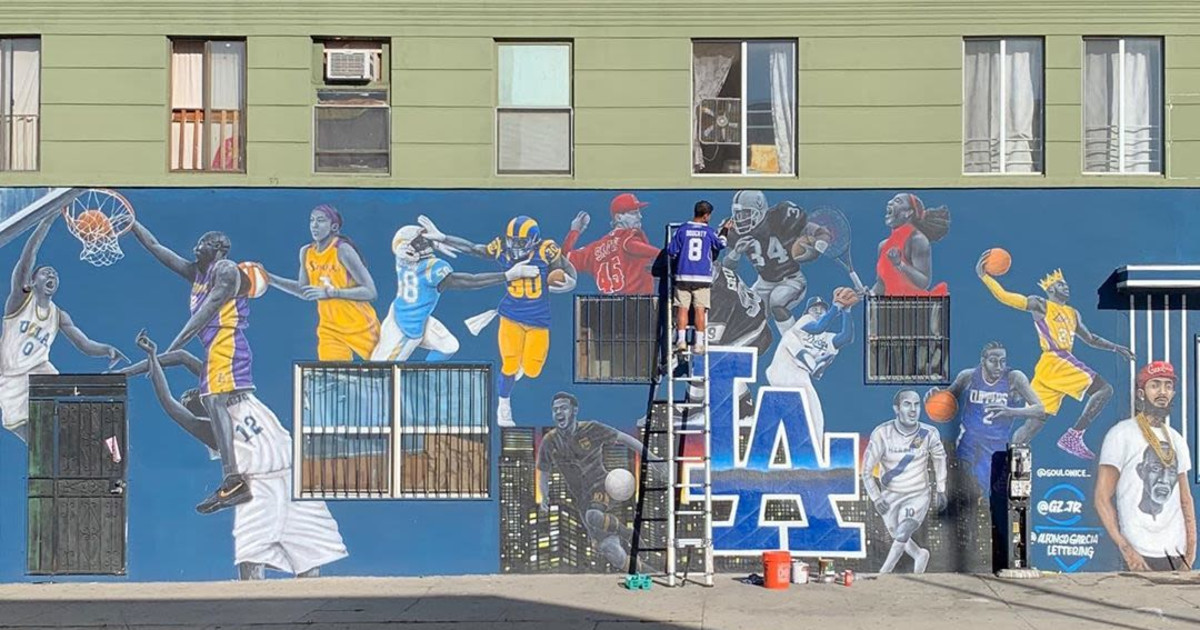 LA Sports Murals
