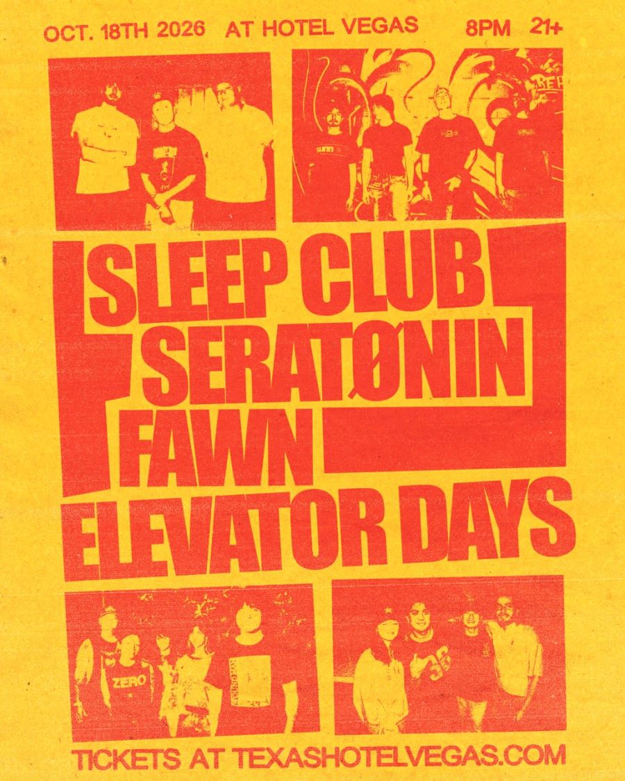 SLEEP CLUB, SERATØNIN, Fawn, Elevator Days