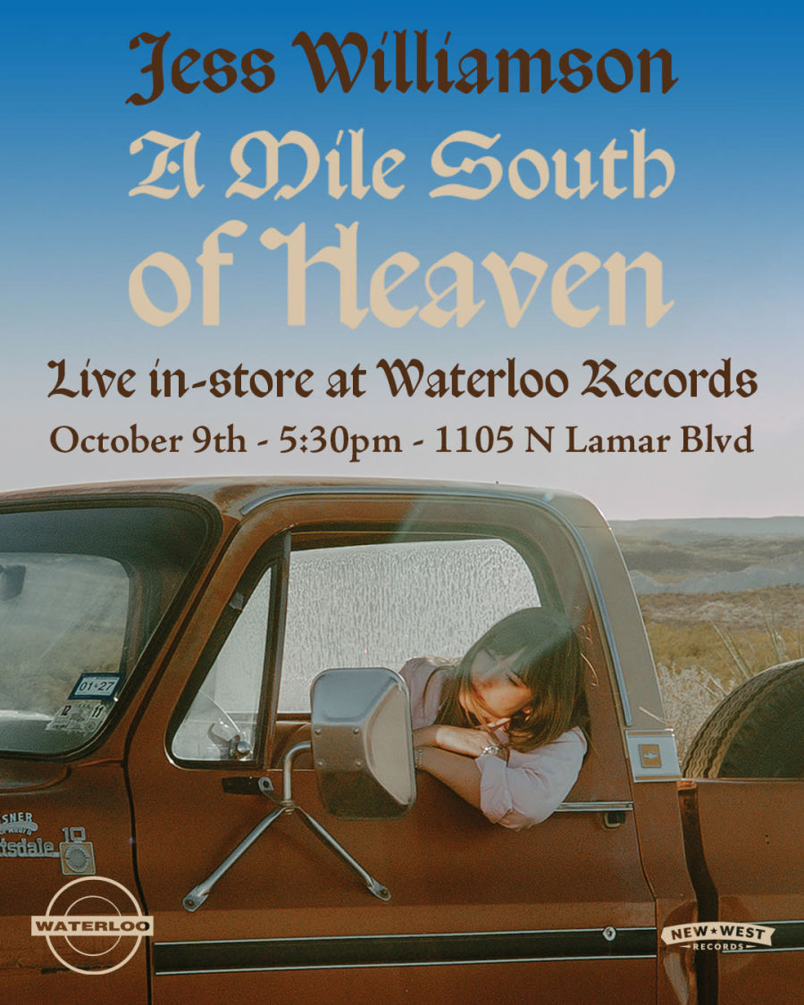 JESS WILLIAMSON In-Store Performance & Record Signing