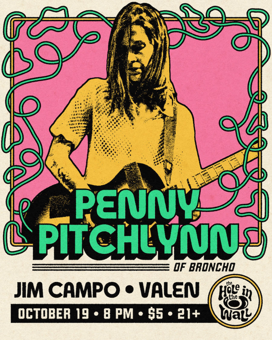 Penny Pitchlynn (of Broncho) with Jim Campo & Valen