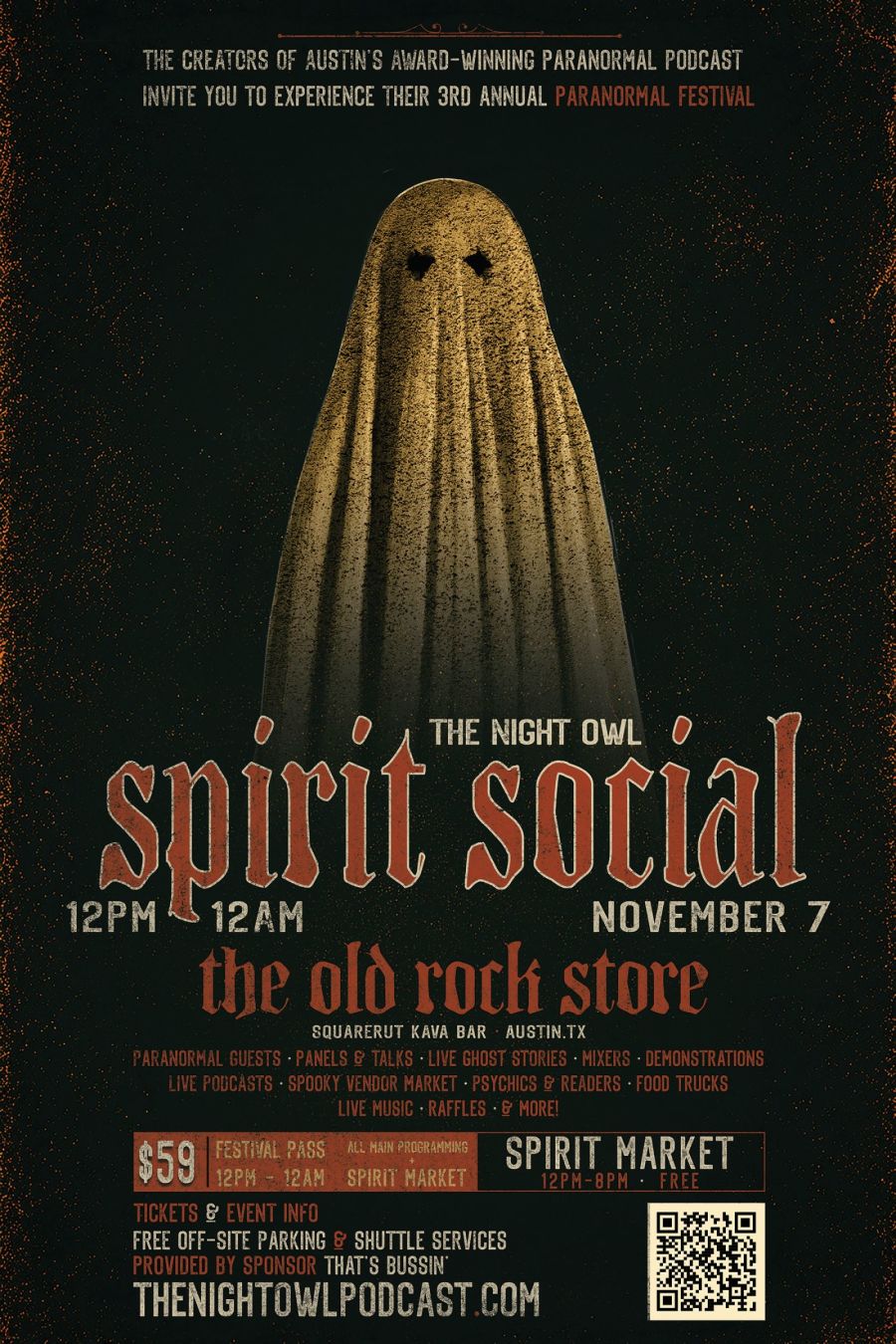 Spirit Social - Paranormal Festival & Market
