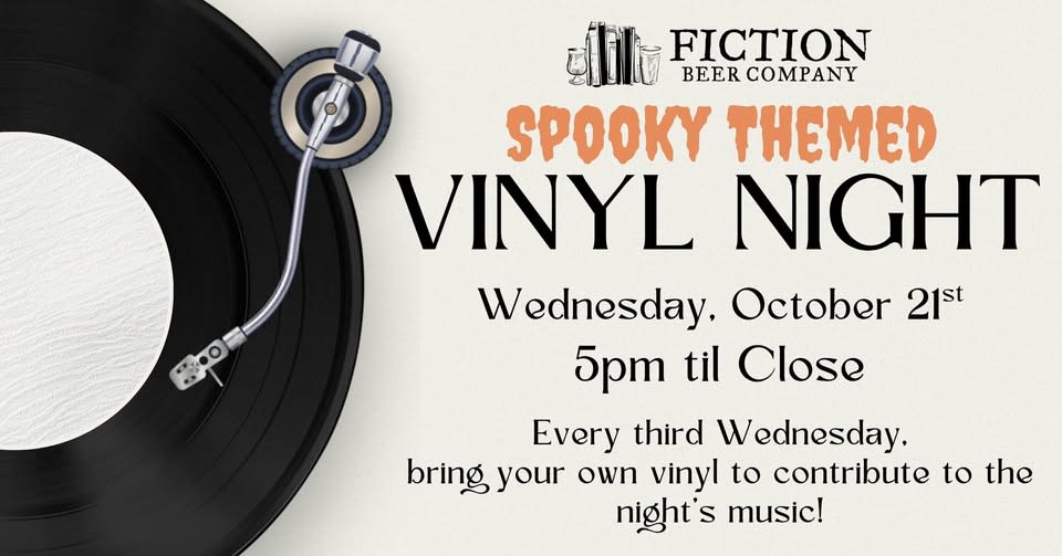 Spooky Themed Vinyl Night
