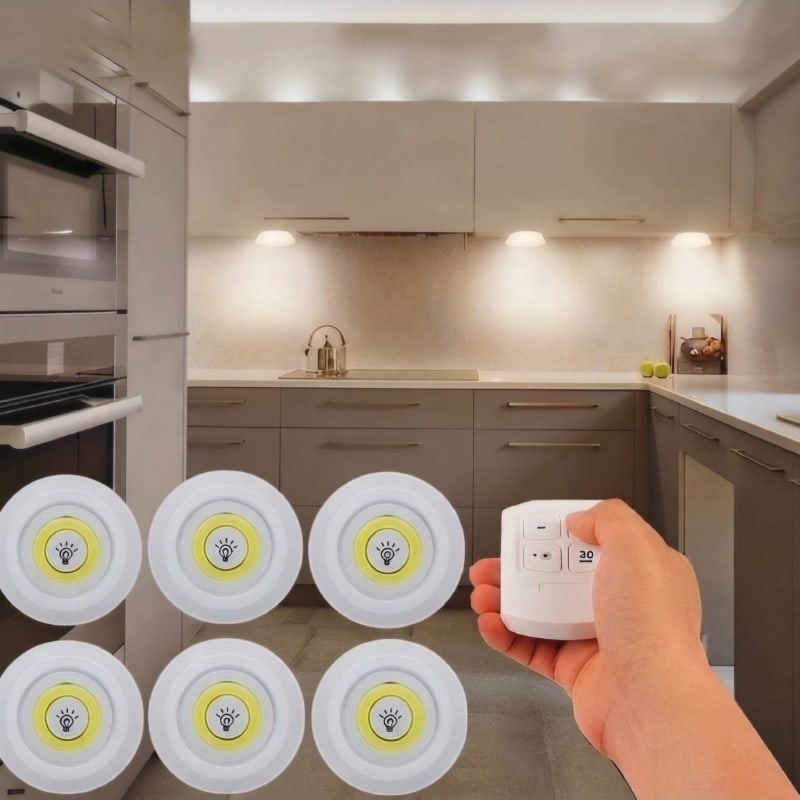 JUEGO DE LUCES LED INALAMBRICAS