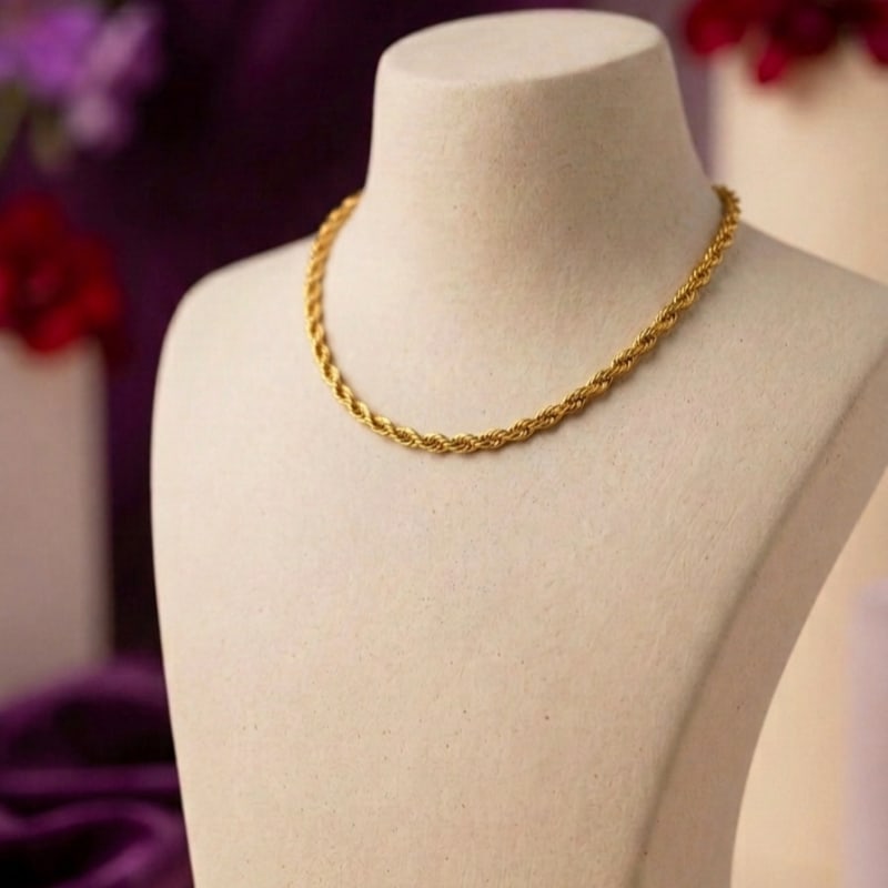 COLLAR CADENA TORZAL