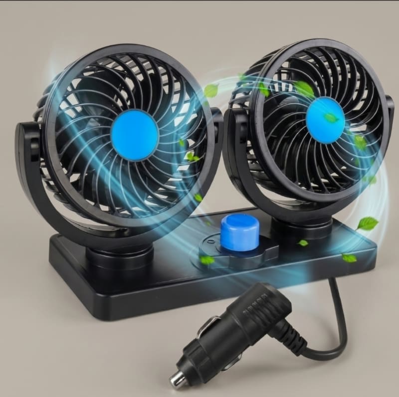 VENTILADOR DOBLE PARA AUTO