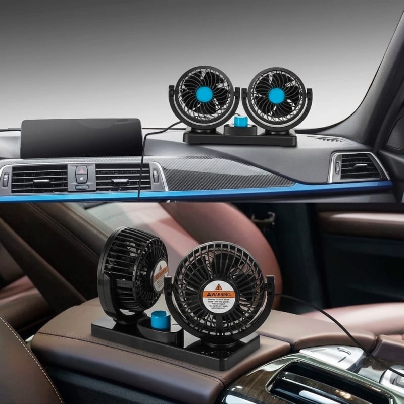 VENTILADOR DOBLE PARA AUTO