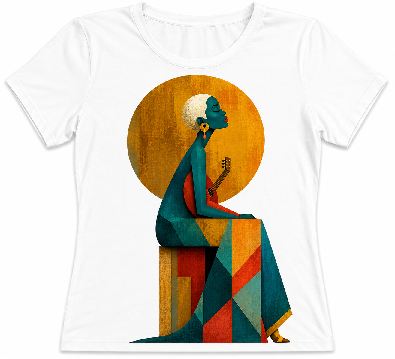 Golden Sun Musician Graphic Tee