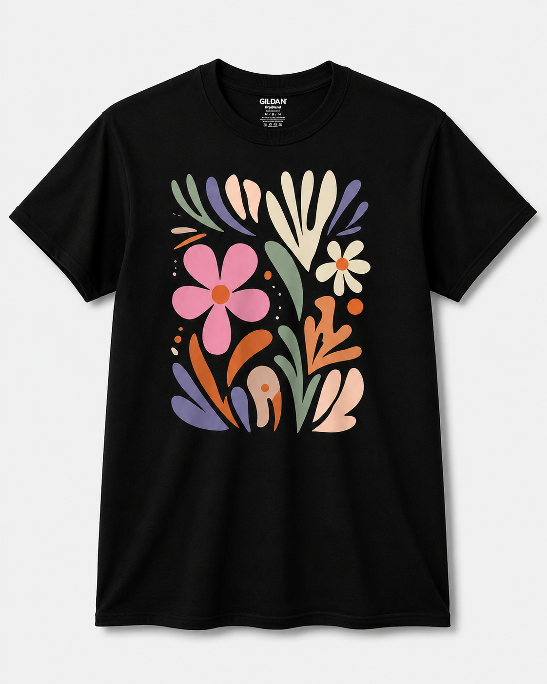 Retro Floral Peace Tee