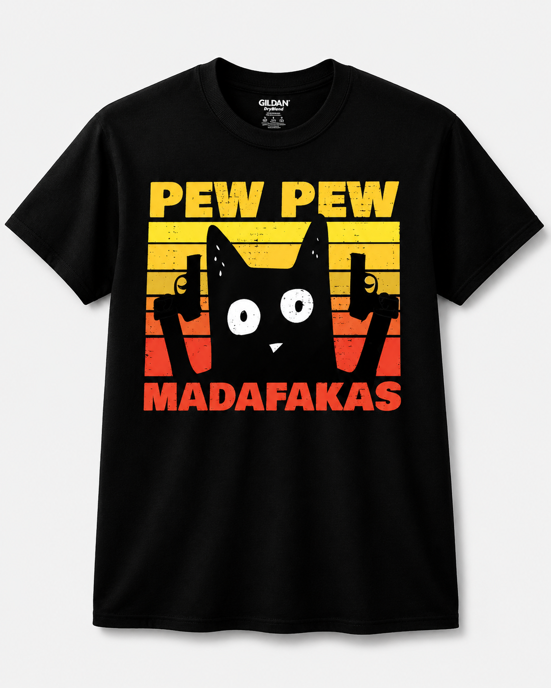Pew Pew Madafakas Cat Tee