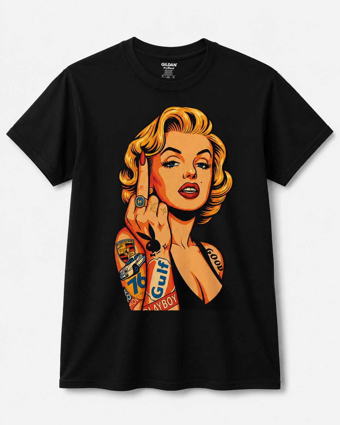 Sassy Pop Art Glam Tee