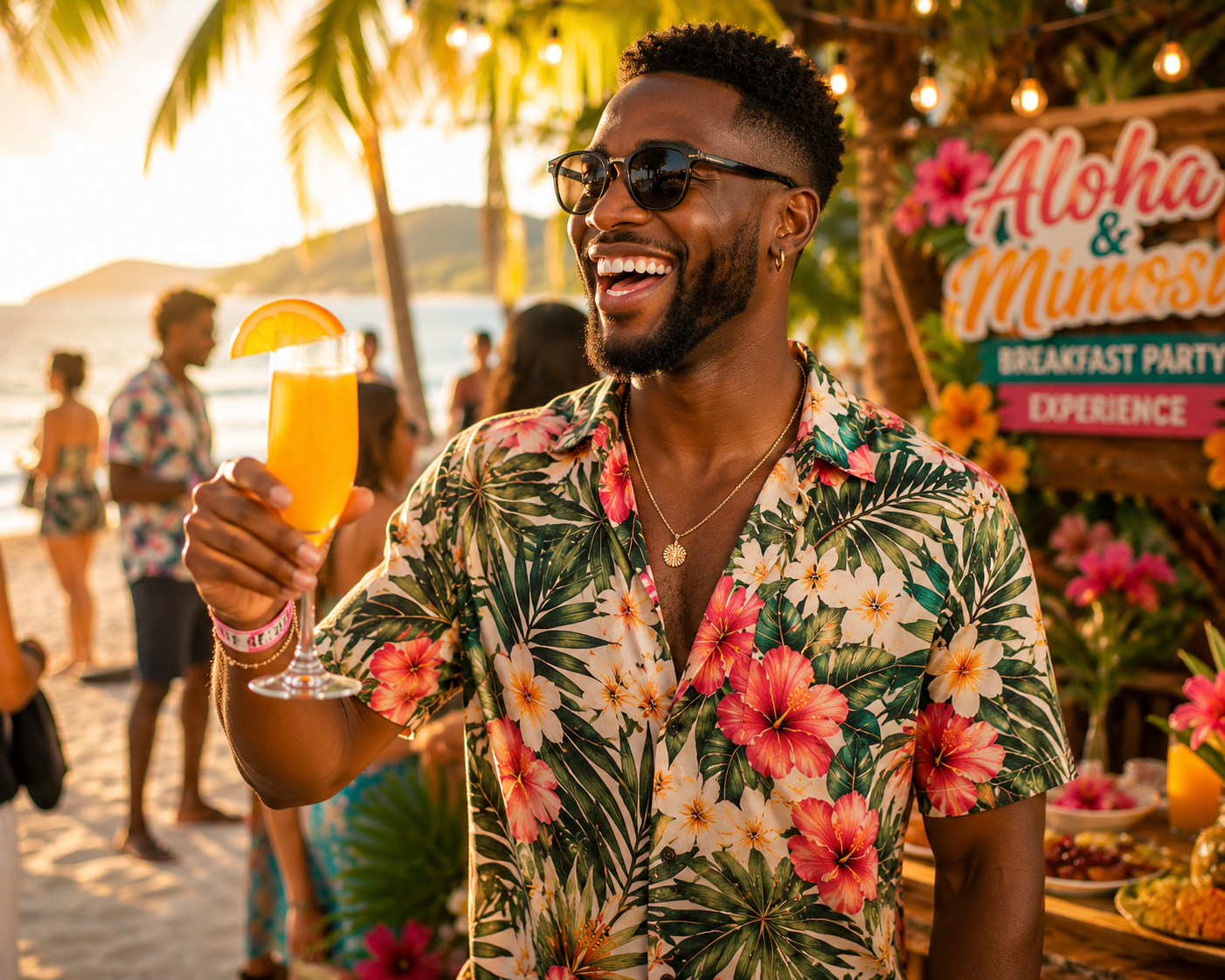Aloha & Mimosas Breakfast Party Experience photo 2
