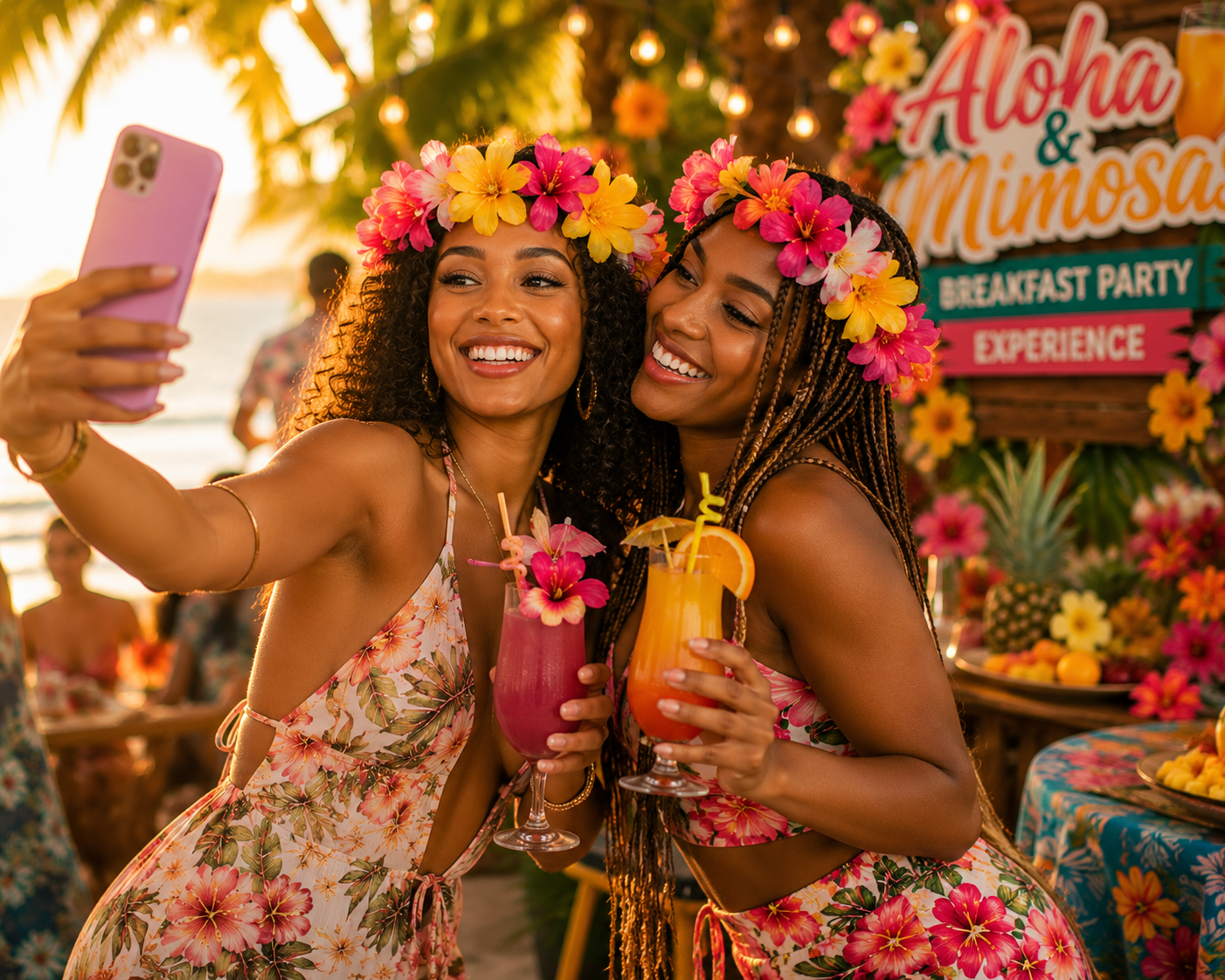 Aloha & Mimosas Breakfast Party Experience photo 3