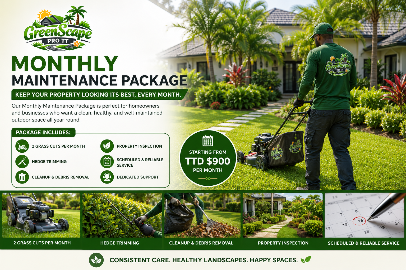Monthly Maintenance Package