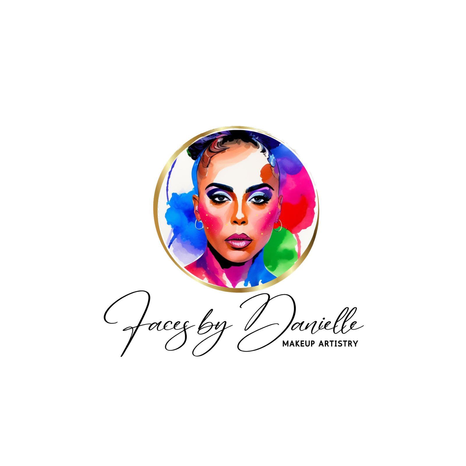 Faces By Danielle Makeup Artistry logo
