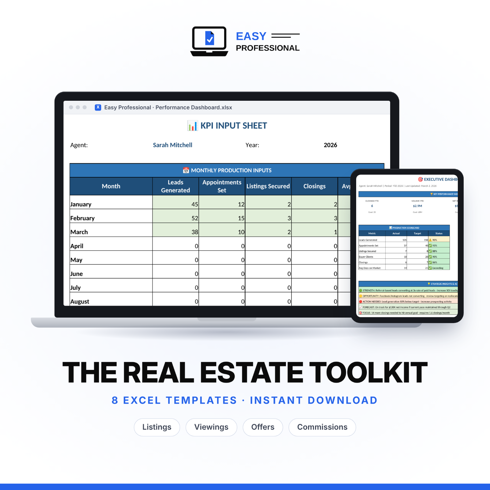 The Real Estate Toolkit by Easy Professional