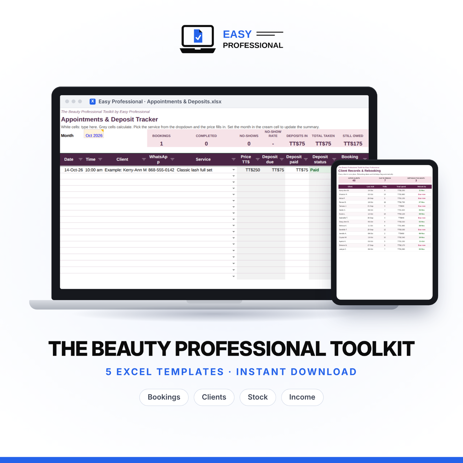 The Beauty Professional Toolkit by Easy Professional