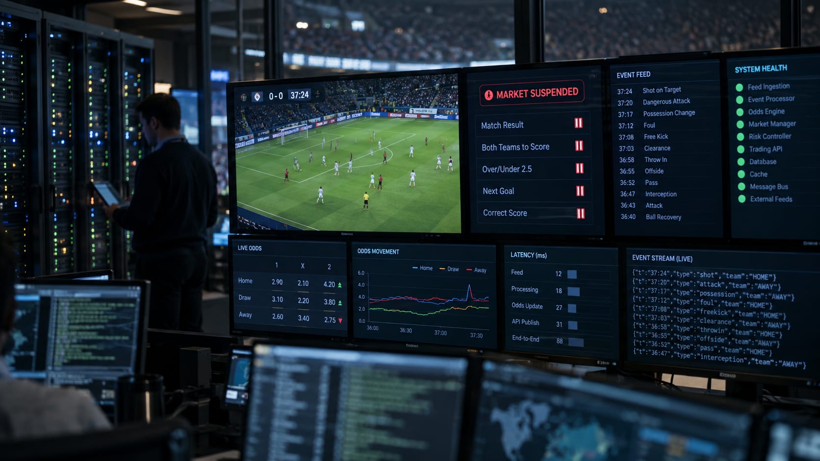Online Betting Platforms Push Live Odds Through Event-Driven Systems