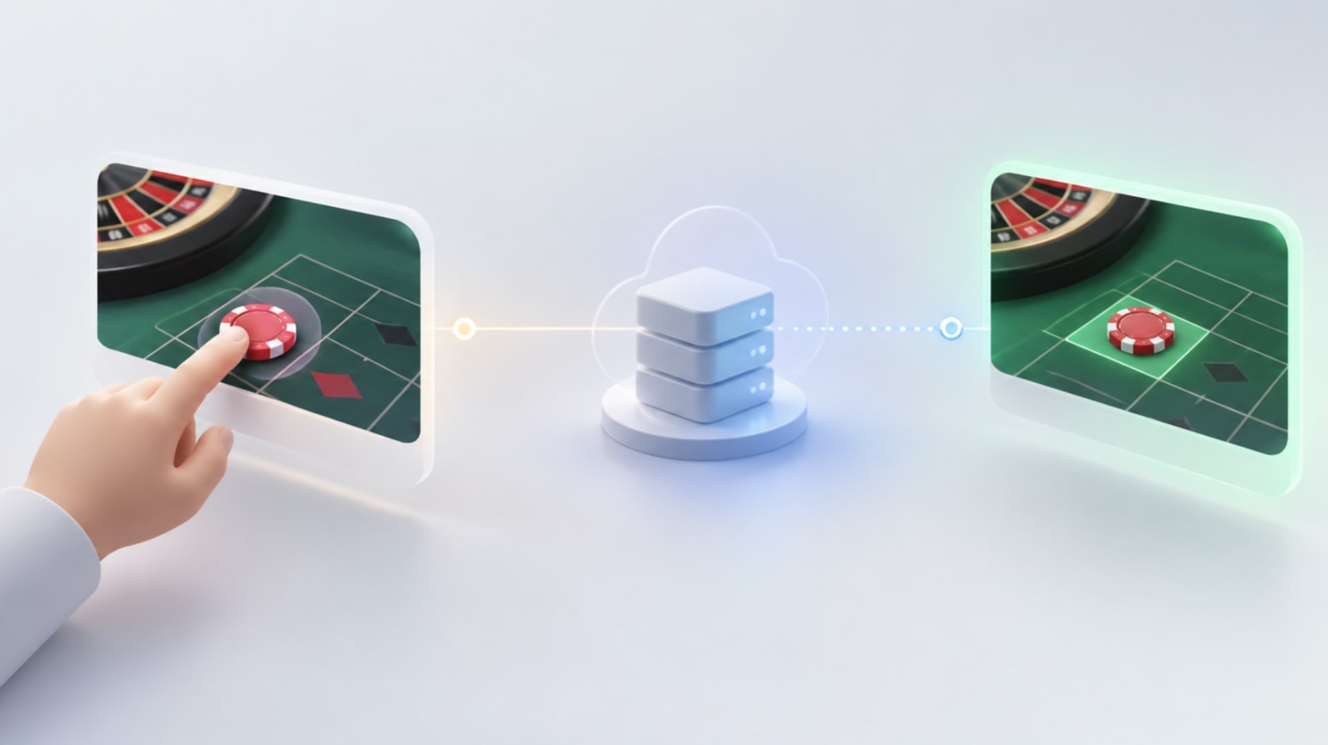 When Should a Web App Wait for the Server Before Updating the Screen?