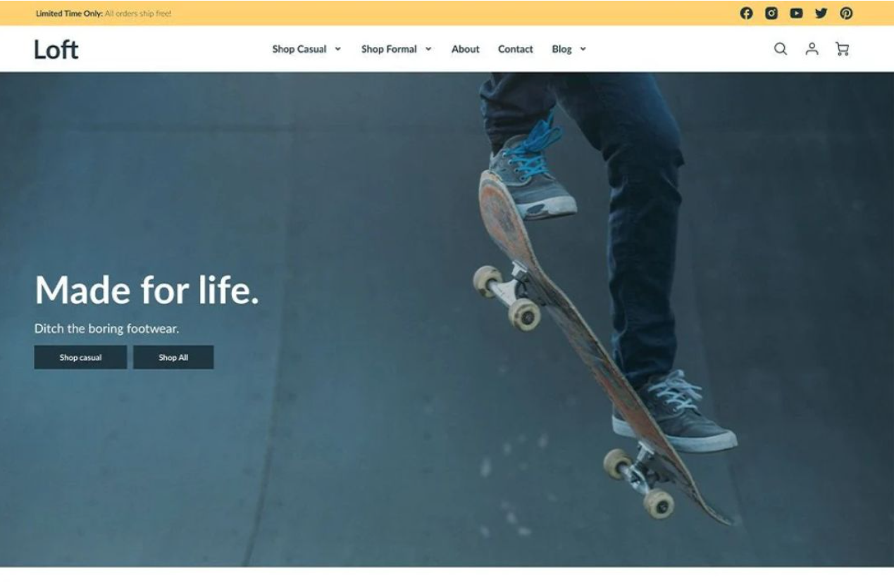 GA Luxury – Fashion Shopify Store