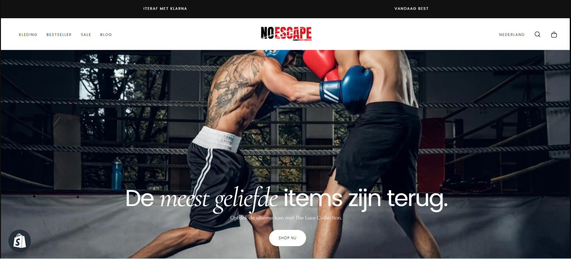 No Escape – MMA Fightwear Shopify Store
