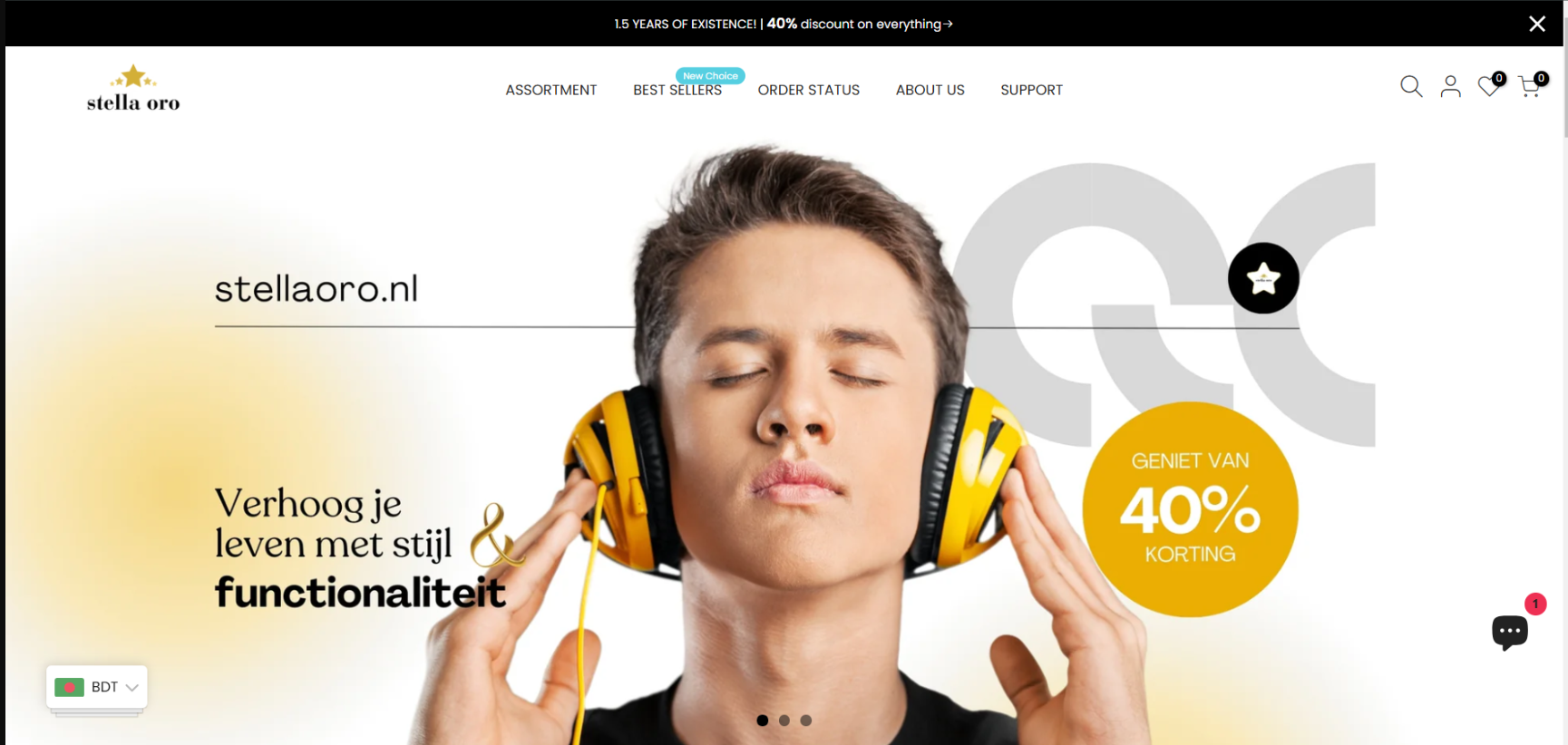 Stella Oro – Tech & Gadget Shopify Store