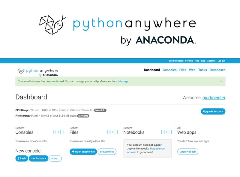 Pythonanywhere
