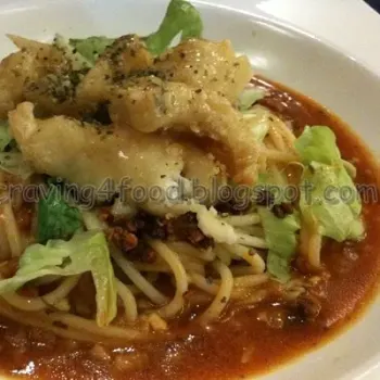  Hawaiian Style Fish Fillet Spaghetti