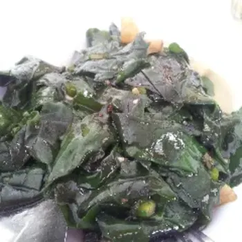 Stir Fried 'Tin Chatt Gung' with Chilly Padi