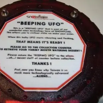 Beeping UFO
