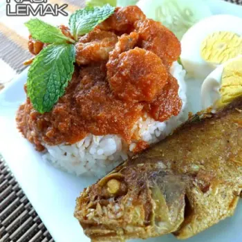Seafood Nasi Lemak