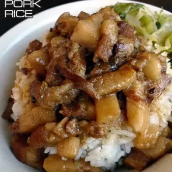 Braised Pork Rice (滷肉飯)