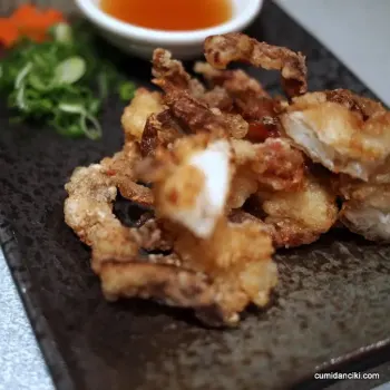 Soft Shell Crab With Ponzu Dipping Sauce