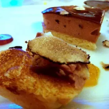 Liver Pâté Garnished With The Truffle