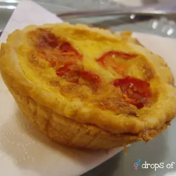 Chicken, Ham & Tomato Quiche