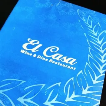 El Casa - Wine & Dine Restaurant Menu