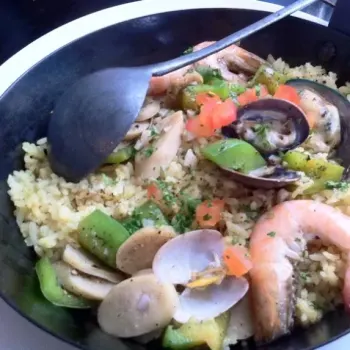 
Seafood Paella 