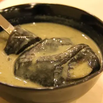Taiwan Black Sesame with Japanese Matcha Soup and Taipei Pudding (台式黑芝麻,日式抹茶汤,台式布丁)