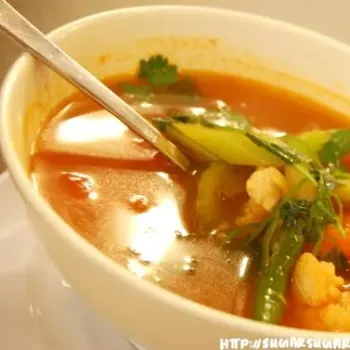 Tom Yam Chicken Soup