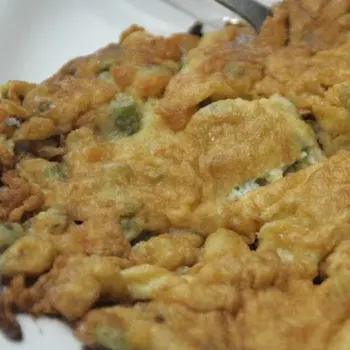 
Cincalok Ommelette