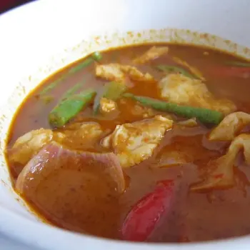 Assam Pedas Seafood with Rice