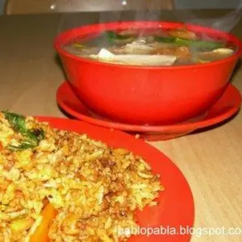 Nasi Goreng Tomato with Tom Yam Chicken
