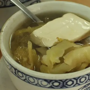 Pickles Tofu Soup