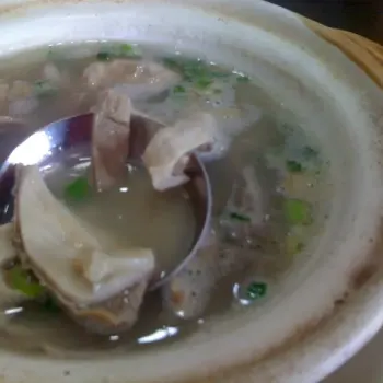 Pig's Triple in Pepper Soup