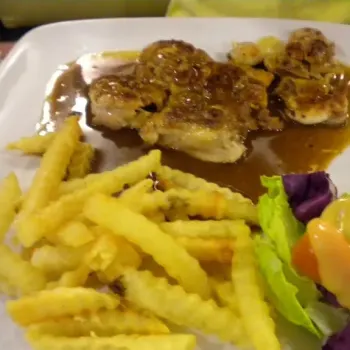 Black Pepper Chicken Chop