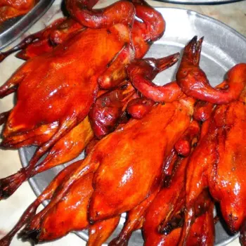 Roasted Chicken and Duck
