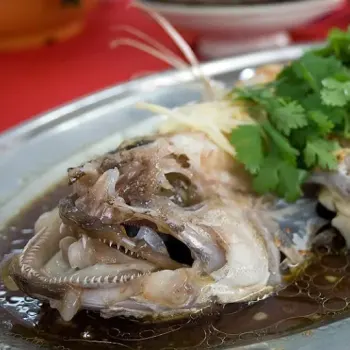 Steamed fish