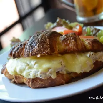 Albacore (French Croissant with Tuna, Cheeze and salad)