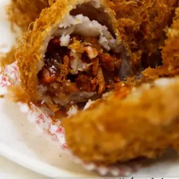 Deep Fried Yam Paste 