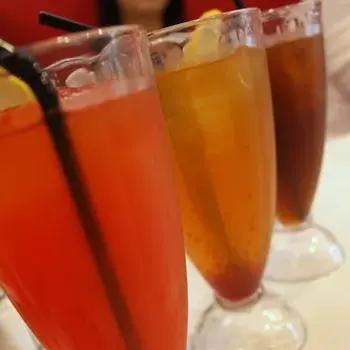 Ices Strawberry Lemon, Iced Passion Fruit Tea, Iced Lemon Tea