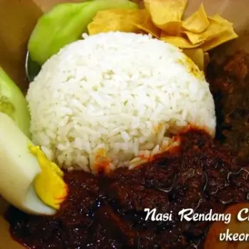 Nasi Rendang Chicken